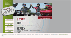 Desktop Screenshot of motorradcamp.de